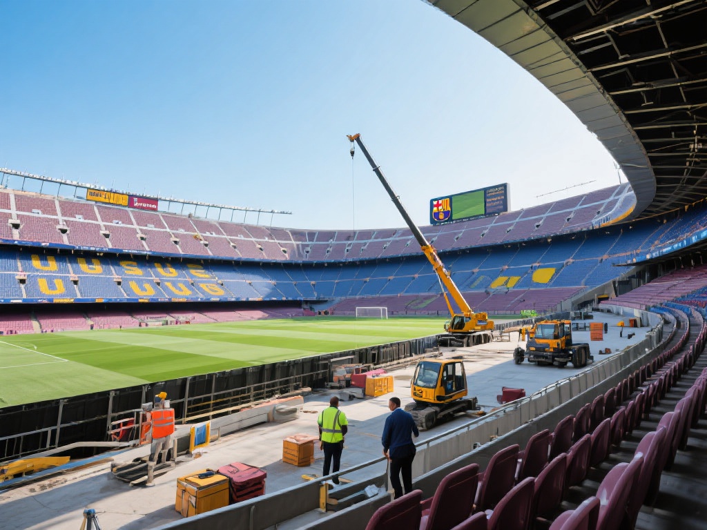 巴萨主场VIP包厢需在6月30日前完成验收，否则将影响1：1操作